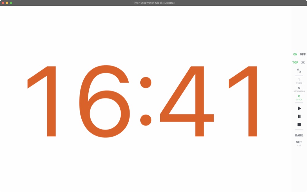Mantra Timer Stopwatch Clock